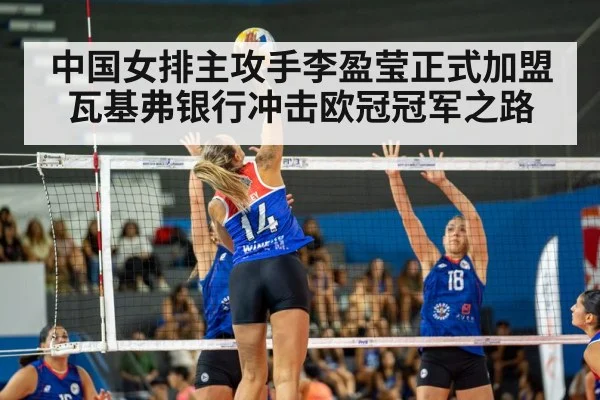 中国女排主攻手李盈莹正式加盟瓦基弗银行冲击欧冠冠军之路
